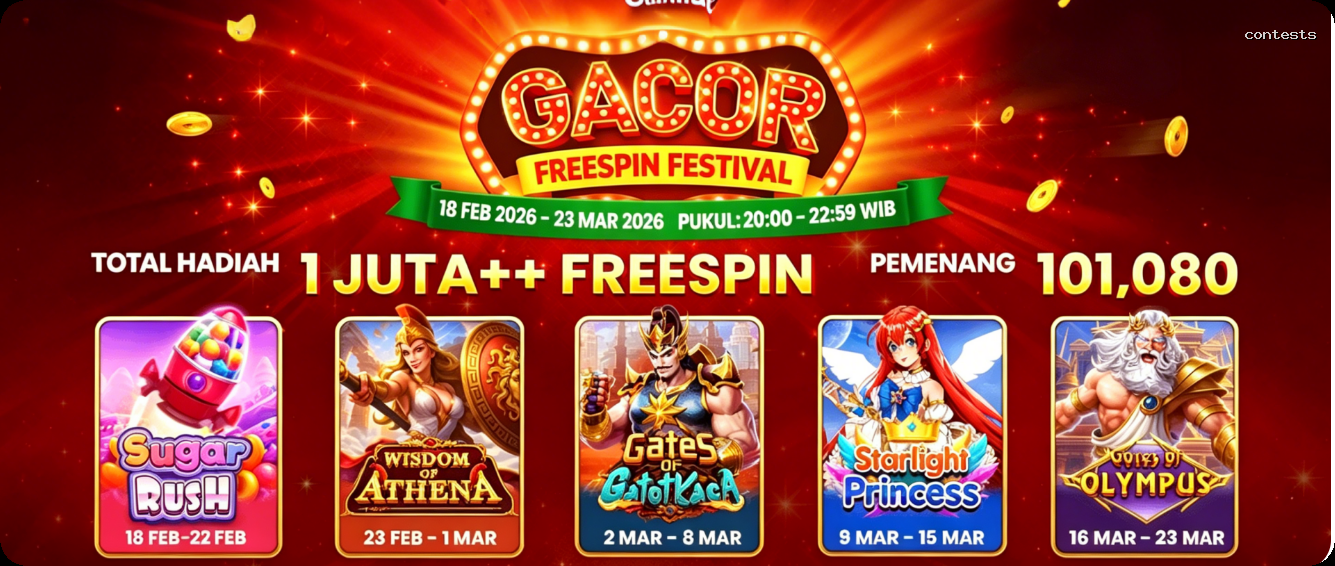 Login contests Sekarang Bonus Melimpah